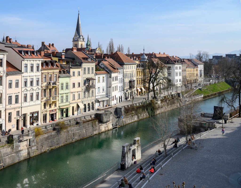 Hotel Zlata Ladjica Ljubljana - room 41 River view